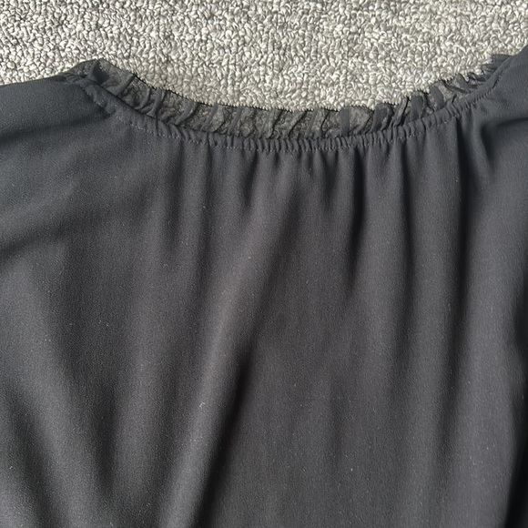 Aritzia Wilfred sz. Small open back chiffon skater dresss - Picture 2 of 7